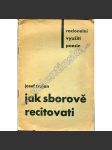 Jak sborově recitovat - náhled