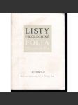 Listy filologické / Folia philologica 132/2009/1-2 - náhled