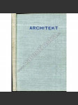 Architekt, ročník XLVI. 1948 (časopis, architektura, mj. J. Havlíček - Počátky nového plánování Hradce Králové [Hradec Králové], Evangelický kostel v Braníku, Obytné bloky Čsd ve Vršovicích [Vršovice], Plánování velkých Pardubic [Pardubice]) - náhled