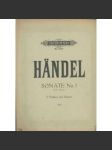 Sonate No.1 G. F. Händel (sonáta  2 housle a klavír) - náhled