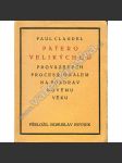 Patero velikých ód (přeložil Bohuslav Reynek) - náhled