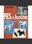 Pes a kočka - náhled