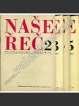 Naše řeč, r. 48. (1965) - v sešitech, nekompletní - náhled