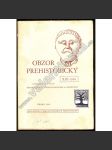 Obzor prehistorický XIII-1946 [pravěká archeologie, prehistorie] - náhled