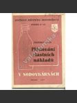 Plánování vlastních nákladů v sodovkárnách + dopis (edice: Knižnice místního hospodářství, sv. II/211) [sodovkárna, účetnictví, plánování; věnování, podpis a dopis Vlastimil Šálek - náhled