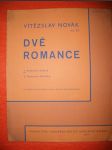 Vítězslav Novák - Dvě romance - náhled