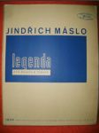 Jindřich Máslo - Legenda pro housle a klavír - náhled