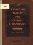 Laboratorní tabulky pro chemiky a biochemiky - náhled