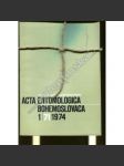 Acta entomologica bohemoslovaca 1974 (časopis, entomologie, příroda, hmyz) - náhled