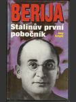 Berija - Stalinův první pobočník - náhled