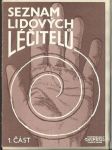 Seznam lidových léčitelů 1. část - náhled