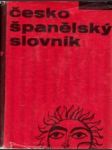 Česko španělský slovník - náhled