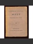 Most, básně 1919-1921 (Vítězslav Nezval, 1. vydání, knižní prvotina) - náhled