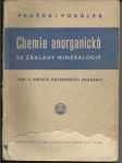 Chemie organická se základy mineralogie - náhled