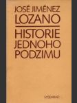 Historie jednoho podzimu - náhled