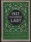 Kalendář Lady 1927 - náhled