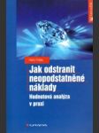 Jak odstranit neopodstatněné náklady - náhled