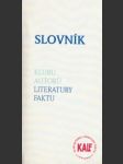 Slovník Klubu autorů literatury faktu - náhled