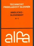 Anglicko slovenský technický slovník 1.-2.zv. - náhled