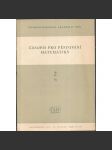 Časopis pro pěstování matematiky, 1958, roč.83/2 - náhled