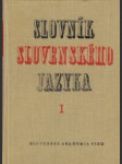 Slovník slovenského jazyka I. a-k - náhled