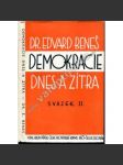 Demokracie dnes a zítra, svazek II. (exil Čechoslovák, druhá světová válka, Londýn 1941) - náhled