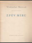 Zpěv míru - náhled