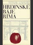 Hrdinské báje Ríma - náhled