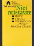 Niet prístavov 2.diel. - náhled