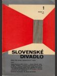 Slovenské divadlo 1978 č.1. - náhled