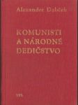 Komunisti a národné dedičstvo - náhled