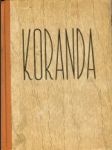 Koranda -kulturní historie z onoho času 1.-4.zv. - náhled