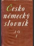 Česko nemecký slovník 1.-2.zv. - náhled