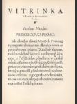 Vitrinka na krásné knihy,vazby a jiné hezké věci 1925-1926 č. 1.-6. roč. 3. - náhled