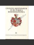 Civitates montanarum in re publica Bohemoslovenica = Horní města v Československu, IV. část (hornictví, hutě, mj. i Kraslice, Mikulov, Adamov, Vrchlabí) - náhled