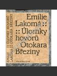 Úlomky hovorů Otokara Březiny (Otokar Březina - korespondence, dopisy) - náhled
