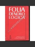 Folia Dendrologica, 4/78 (ročenka, pěstování stromů, stromy, dřevin, lesnictví, biologie, mj. Pěstování kaštanu jedlého, rekultivace OKD) - náhled