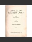 Dona Juana memoiry lásky, 1-5 díl (historický román, milostné dobrodružství) - náhled