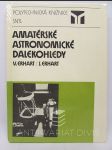 Amatérské astronomické dalekohledy - náhled