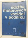 Údržba motorových vozidel v podniku - náhled