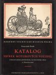 Katalog sbírek motorových vozidel - náhled