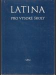 Latina pro vysoké školy - náhled