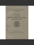 O vývoji městské správy pražské od roku 1848 (Praha) - náhled