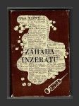 Záhada inzerátu - náhled