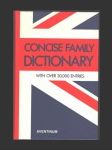 Concise family Dictionary - náhled