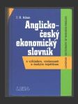 Anglicko-český ekonomický slovník - náhled