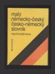 Malý německo-český, česko-německý slovník - náhled