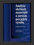 Analýza skelných materiálů a surovin pro jejich výrobu - náhled