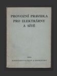 Provozní pravidla pro elektrárny a sítě - náhled