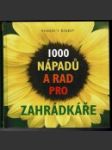 1000 nápadů pro zahrádkáře - náhled